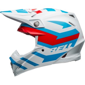 Casco BELL Moto-9S Flex - Banshee Gloss White/Red