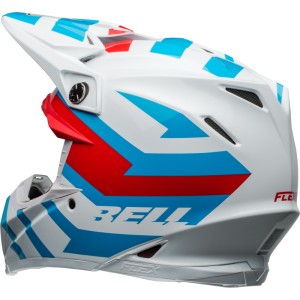 Casco BELL Moto-9S Flex - Banshee Gloss White/Red