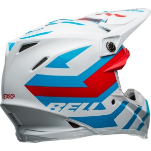 Casco BELL Moto-9S Flex - Banshee Gloss White/Red