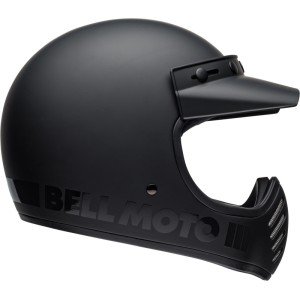 Casco BELL Moto-3 Classic - Blackout Mate/Brillo