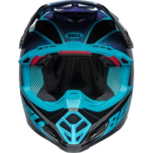 Casco BELL Moto-9S Flex - Sprite Gloss Black/Blue