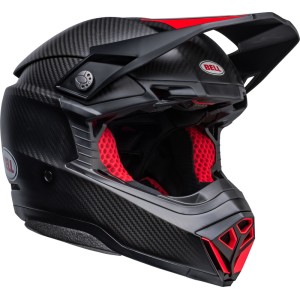 Casco BELL Moto-10 Spherical - Satin/Gloss Black/Red