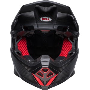 Casco BELL Moto-10 Spherical - Satin/Gloss Black/Red