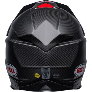 Casco BELL Moto-10 Spherical - Satin/Gloss Black/Red