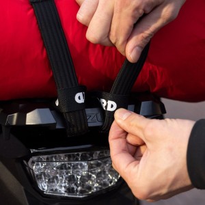 Kit de correas OXFORD Atlas B-Clip 26mm negro - 2 unidades