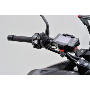 Fuente de alimentación USB DAYTONA Slim - manillar Ø22,2/25,4