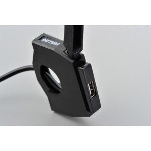 Fuente de alimentación USB DAYTONA Slim - manillar Ø22,2/25,4