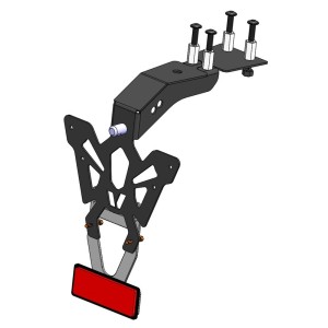 Soporte matrícula V PARTS