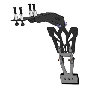Soporte matrícula V PARTS