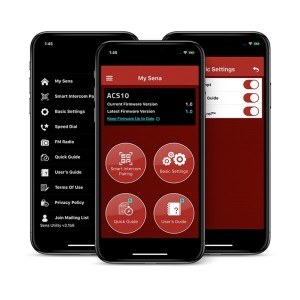 Intercomunicador SENA ACS10 para cascos Arai Quantic / RX-7V / RX-7...