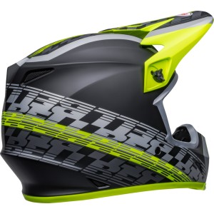 Casco BELL MX-9 Mips Offset - Mate Negro/Amarillo Hi-Viz