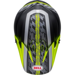 Casco BELL MX-9 Mips Offset - Mate Negro/Amarillo Hi-Viz