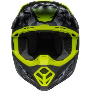 Casco BELL MOTO-9 MIPS VENOM Negro Mate/Amarillo, 60-61 / Talla XL