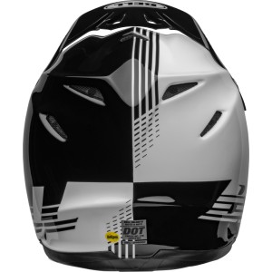 Casco BELL MOTO-9 MIPS LOUVER Negro/Blanco, 60-61 / Talla XL