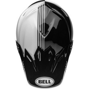 Casco BELL MOTO-9 MIPS LOUVER Negro/Blanco, 60-61 / Talla XL