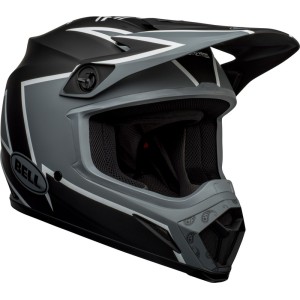 Casco Bell MX-9 Mips Twitch - Mate Negro/Gris/Blanco