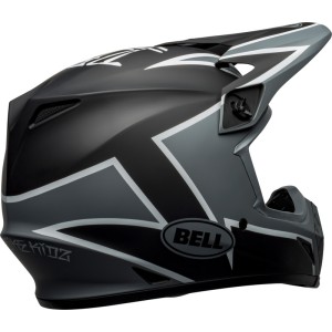 Casco Bell MX-9 Mips Twitch - Mate Negro/Gris/Blanco