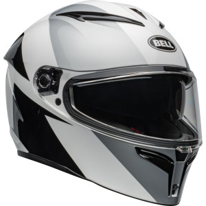 Casco BELL Lithium - Shear Gloss Silver/White