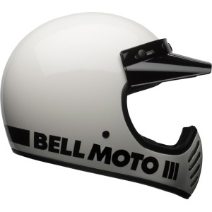 Casco BELL Moto-3 Classic - Blanco brillo