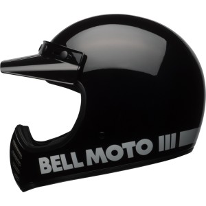 Casco BELL Moto-3 Classic - Negro brillo
