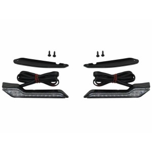 Kit luces de posición LED luz blanca, paramanos Barkbusters VPS,STORM