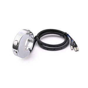 Botonera DAYTONA CNC 2 botones para velocímetro Velona - Cromo