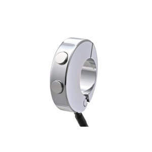 Botonera DAYTONA CNC 2 botones para velocímetro Velona - Cromo