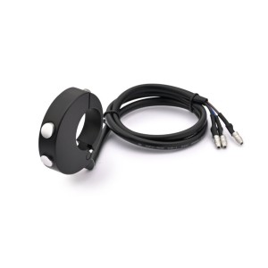 Botonera DAYTONA CNC 2 botones para velocímetro Velona - Negro