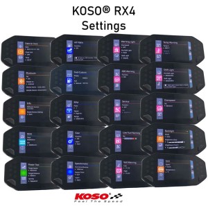 Marcador universal multifunción KOSO RX-4 Unlimited