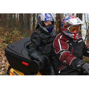 ART Touring Rear ATV Cargo Box Black 125L