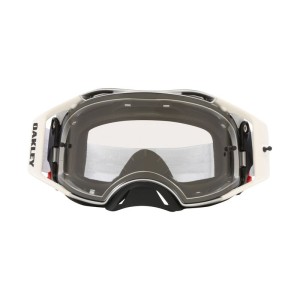 Gafas OAKLEY Airbrake MX - Tuff Blocks White / Lente Transparente