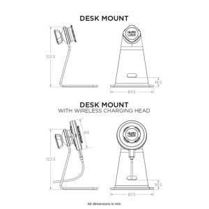 Soporte sobremesa para smartphone QUAD LOCK