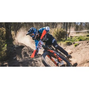 Kit completo paramanos de bicicleta Barkbusters naranja