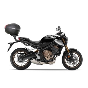 Baúl SHAD SH47 con catadióptrico rojo