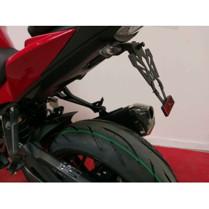 Portamatrículas Suzuki GSX-S750/S1000 negro V PARTS