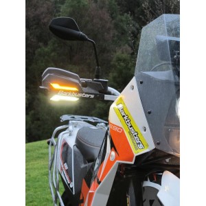 Kit intermitentes LED luz ambar, paramanos Barkbusters JET, VPS,STORM