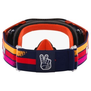 Gafas OAKLEY Airbrake MX - TLD Navy Sunrise / Lente Transparente