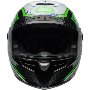 Casco BELL Race Star DLX Flex - Xenon Gloss Black/Kryptonite