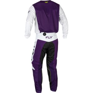 Pantalón FLY RACING Kinetic Reload - Deep Purple / Blanco / Hi-Vis