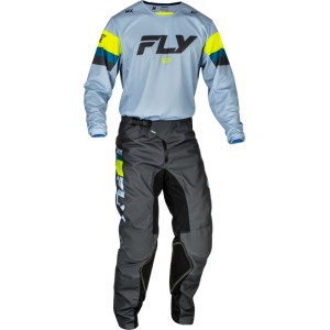 Pantalón FLY RACING Kinetic Prix - Ice Grey / Antracita / Hi-Vis