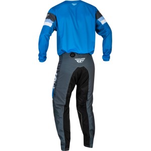 Pantalón FLY RACING Kinetic Prix - Bright Blue / Antracita / Blanco