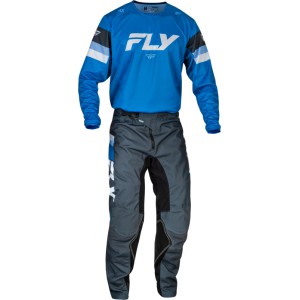 Pantalón FLY RACING Kinetic Prix - Bright Blue / Antracita / Blanco