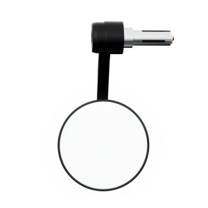 HIGHSIDER Conero Black Edition Bar End Mirror W. Led Indicator