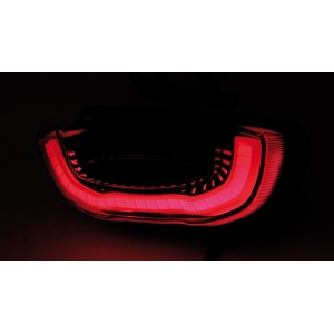 HIGHSIDER smart LED taillight HONDA CB 650 year 18-, reflector blac...