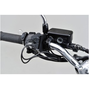 Fuente de alimentación USB DAYTONA Slim (2 entradas) - manillar Ø22...