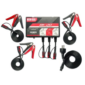 Cargador de bateria inteligente BS Battery BK20 6V/12V 3x2A