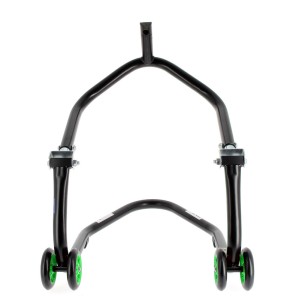 Caballete delantero al chasis BIHR Home Track color negro mate y ru...