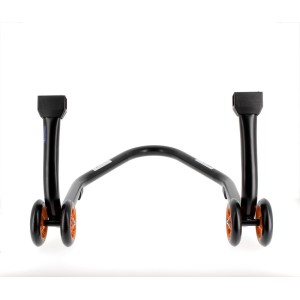 Caballete trasero BIHR Home Track soporte en "L" color negro mate y...