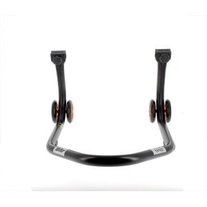 Caballete trasero BIHR Home Track soporte en "L" color negro mate y...