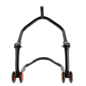 Caballete delantero al chasis BIHR Home Track color negro mate y ru...